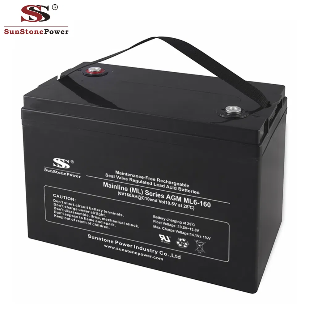 China Manufacturer High Quality 6V 100ah Deep Cycle Gel Mf Battery