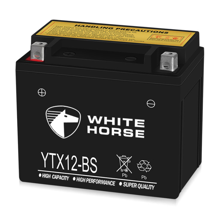Ytx12 12V 12ah Factory Price Japan Standard Rechargeable Motorcycle Battery