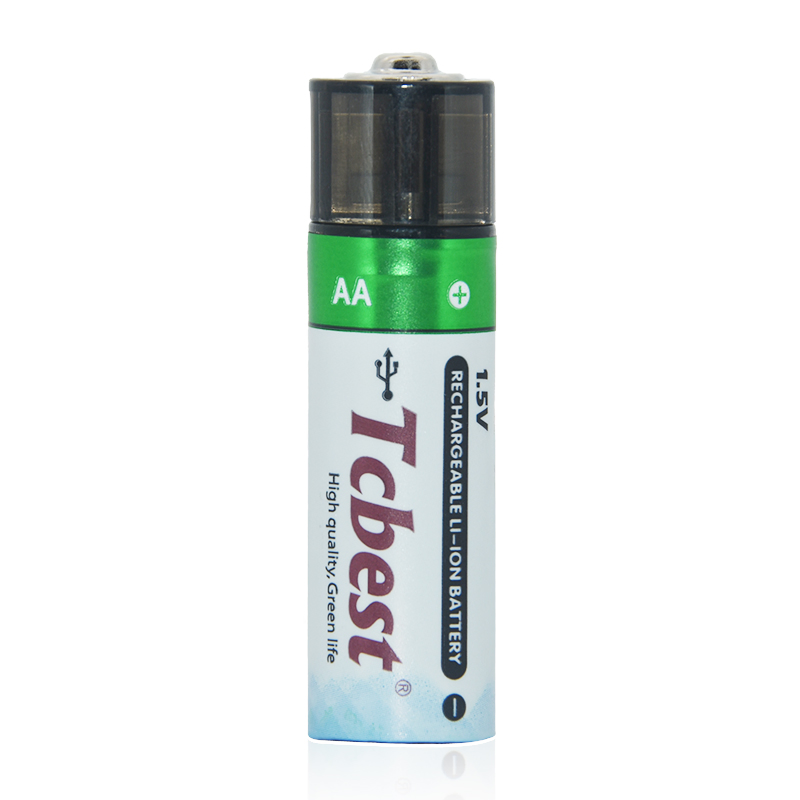 1.5V Type C USB 1100mwh 1500mwh Lithium Rechargeable Battery Li-ion Rechargeable Batteries Lithium Ion Batteries for Electronic Equipments