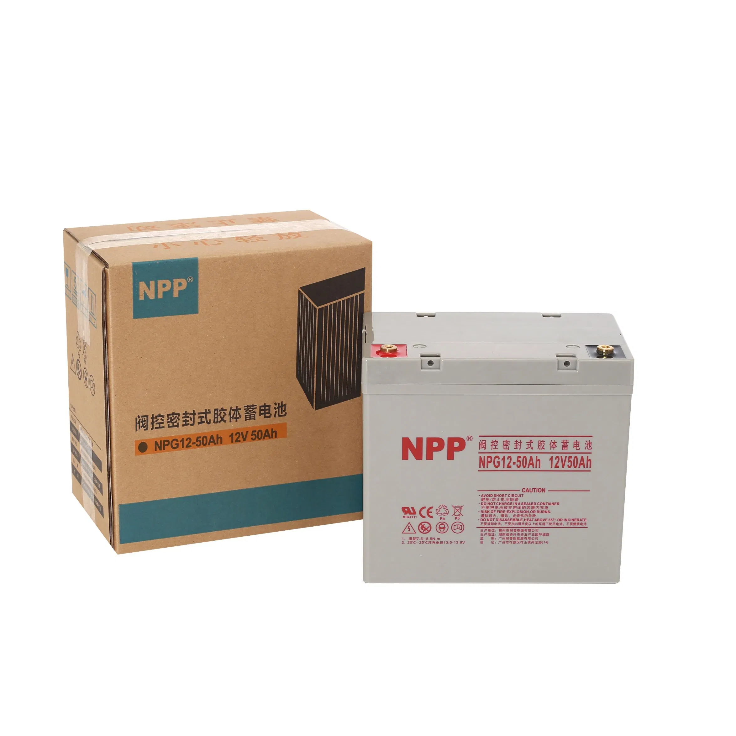 Npp Npg12-50ah 12V 50ah Gel Battery for Emergency Power Backup