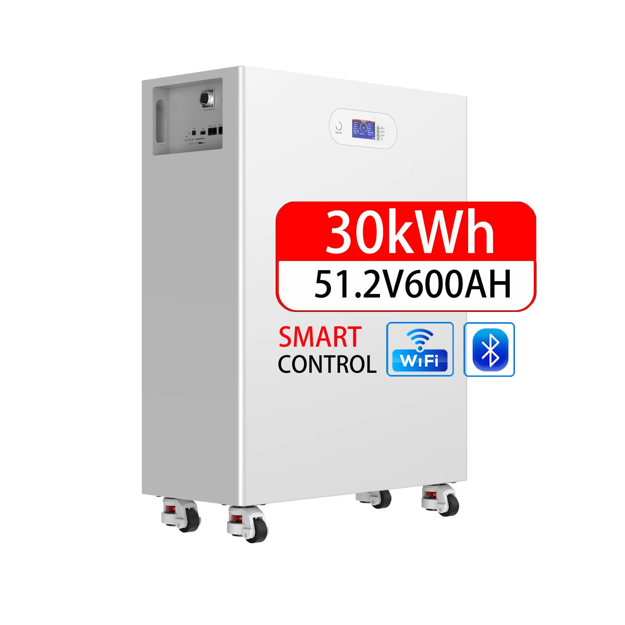 Solar Generator Wall-Mounted Power Station 30-40kw Hybrid Grid Outdoor Camping RV Travel Emergency Home Backup LiFePO4 Battery