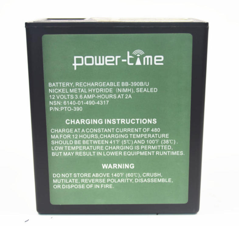 Bb-390/U Li-ion Battery Nickel Metal Hydride Battery