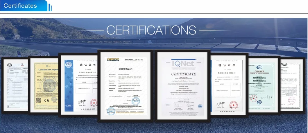 Certifications