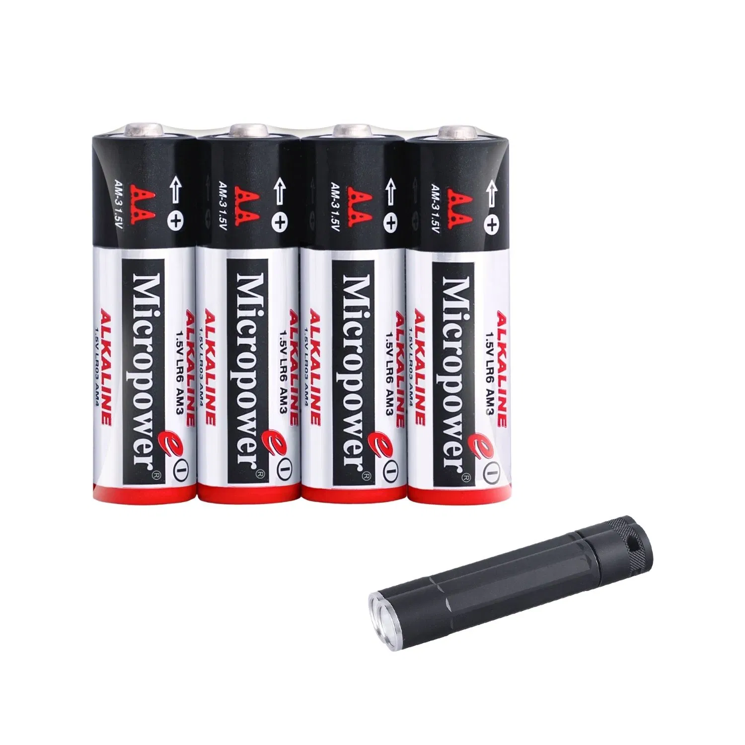 Non-Rechargeable AA Alkaline Dry Battery Cell