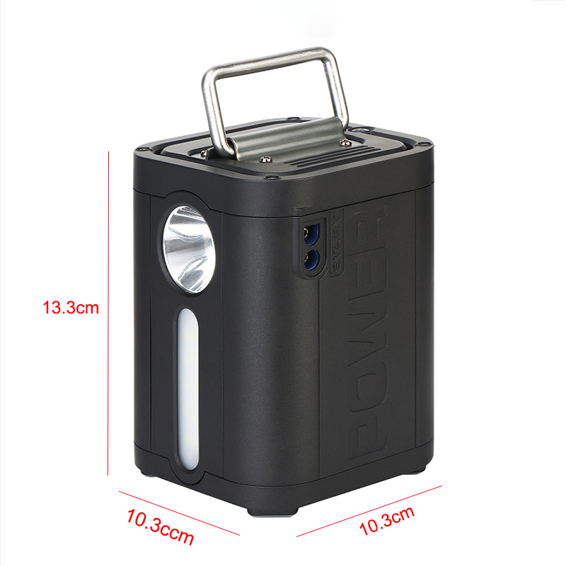 Portable Power Station Explorer 3.7V 26ah Backup Lithium Battery 110V/200W Pure Sine Wave for Outdoors Camping Travel Hunting Emergency