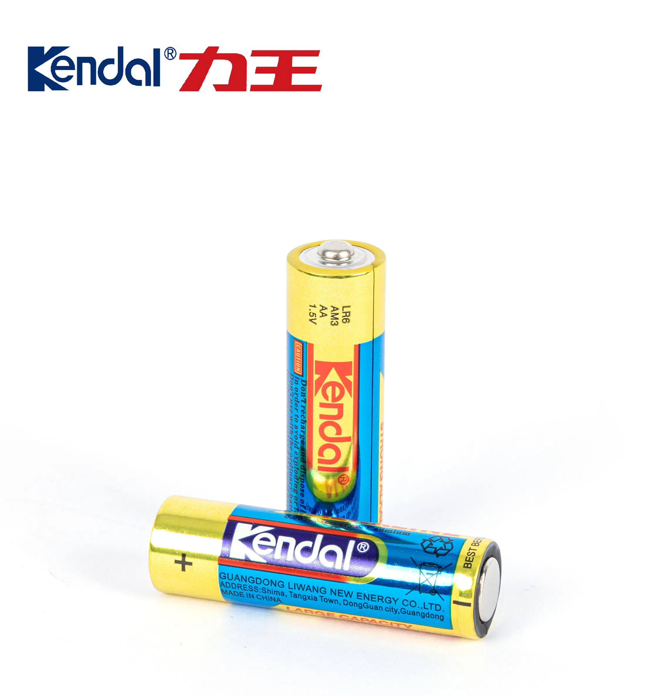 Non-Rechargeable Super Power Lr6/AA /Um3 2600mAh Alkaline Battery for Wireless Mouse