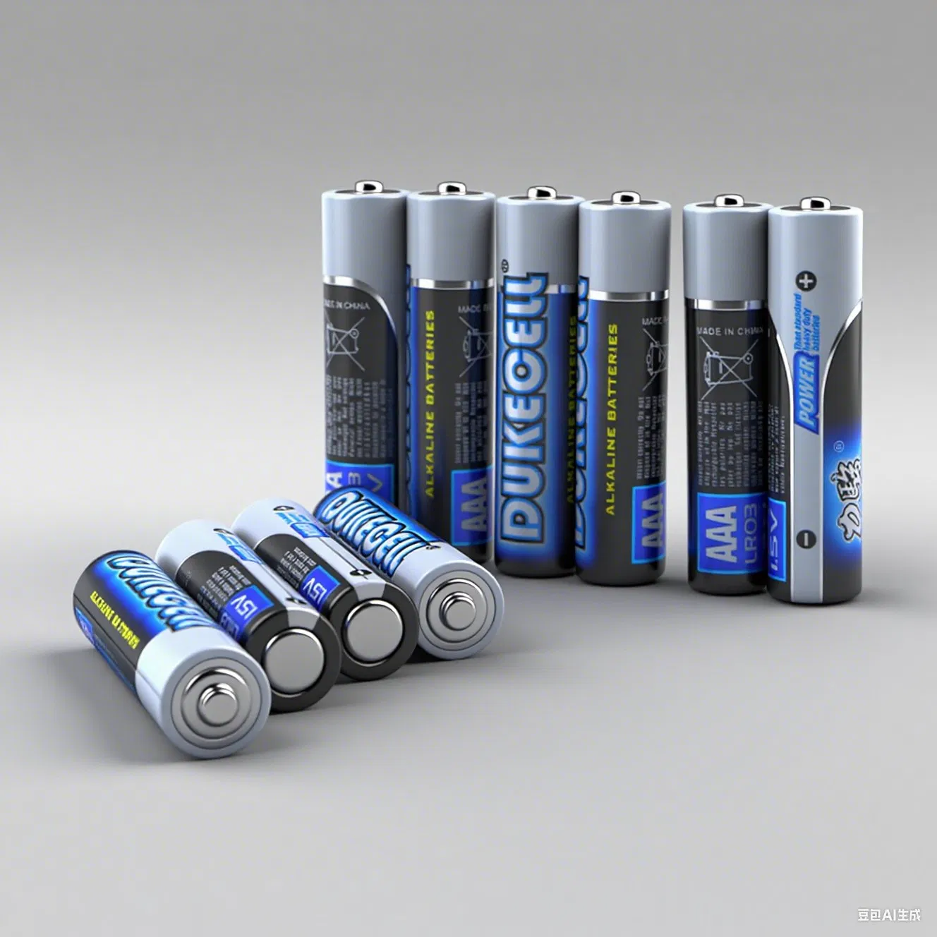 Factory Directly Supply Alkaline Lr03 AAA 1.5V Primary Dry Cell Batteries for Retailing