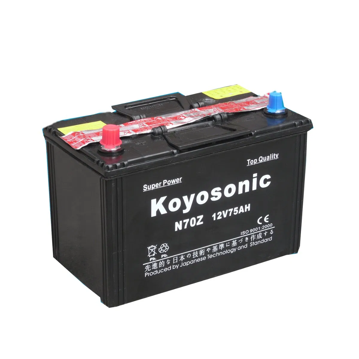 Dry Charged Rechargeable 12V 50ah Car Storage Dry Cell Car Battery