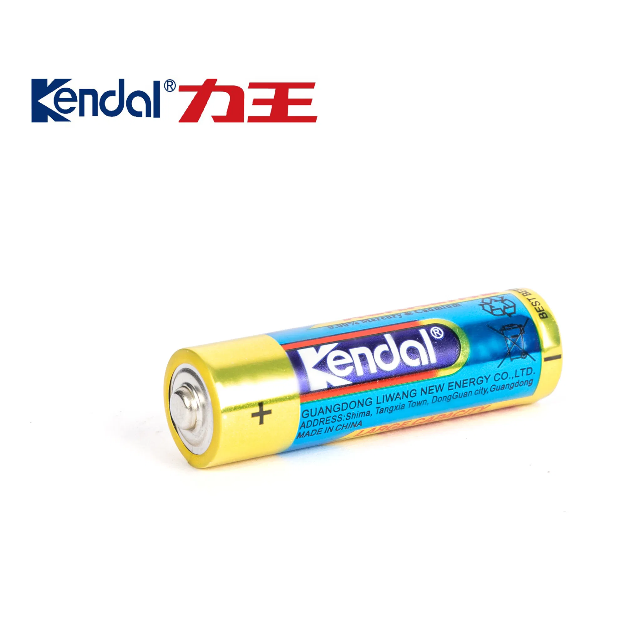 Non-Rechargeable Super Power Lr6/AA /Um3 2600mAh Alkaline Battery for Wireless Mouse