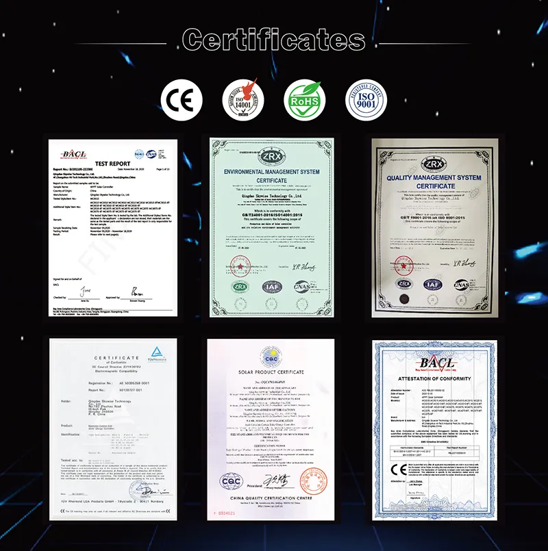 Certifications
