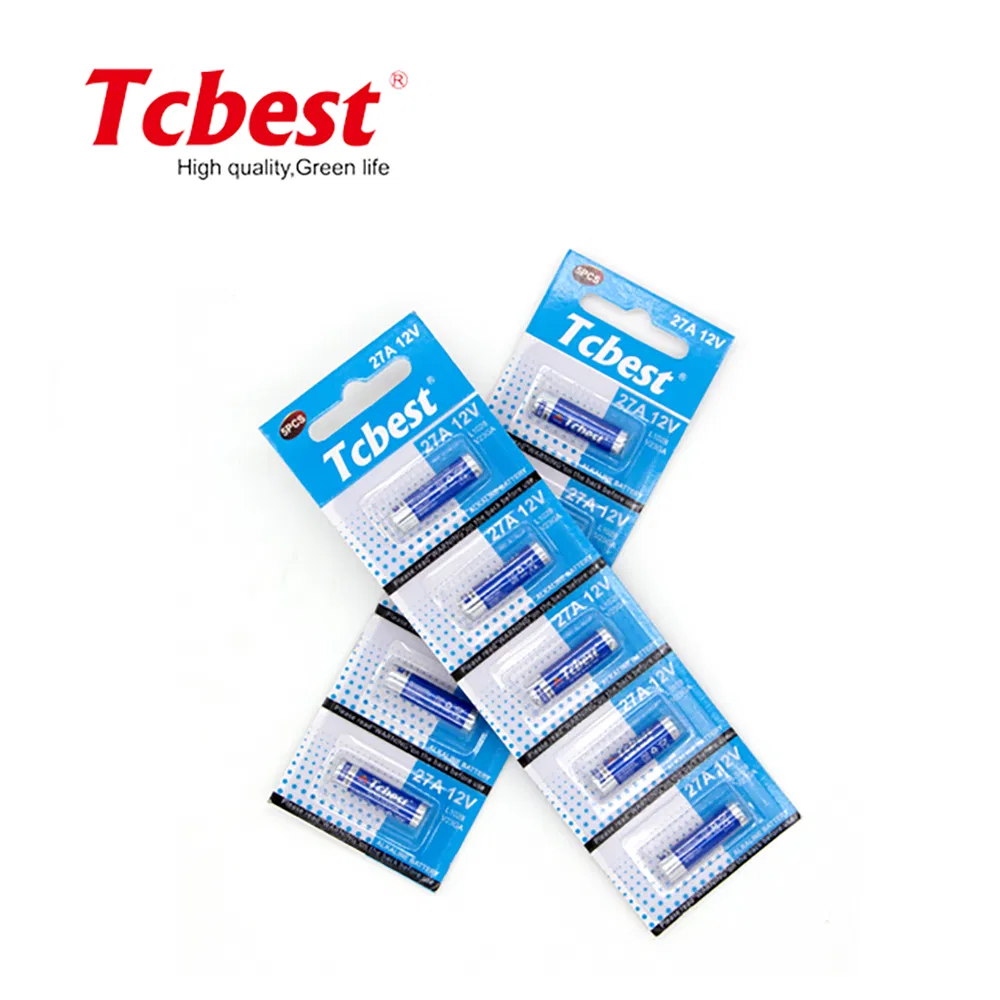 High Quality Super Alkaline 27A 12V Dry Battery for Remote Controls