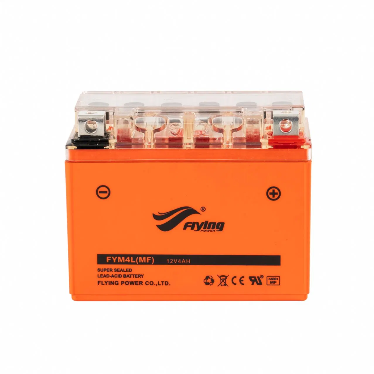 113*69*86mm 12V4ah 1.46kg Maintenance-Free Motorcycle Battery