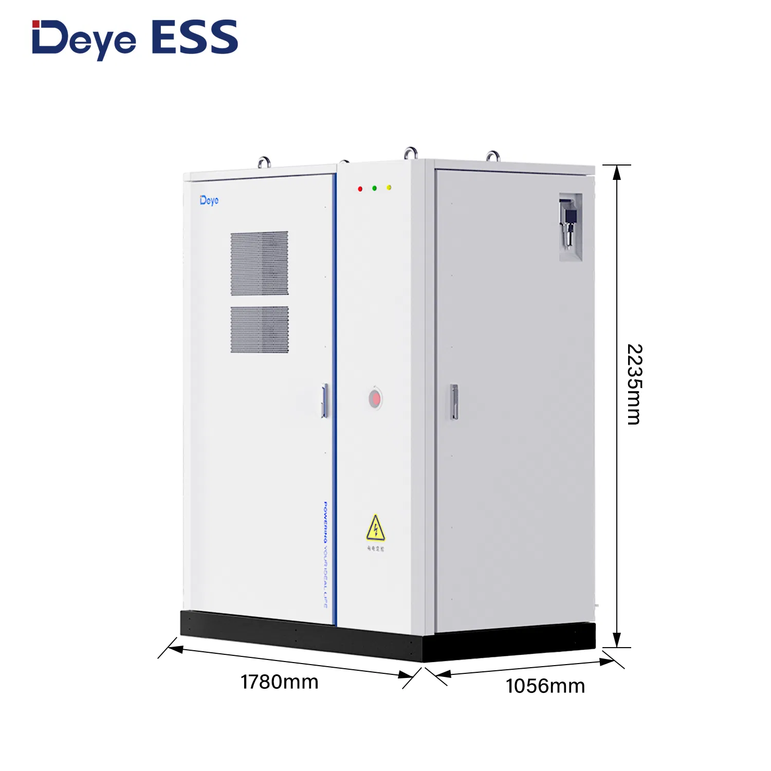Deye Ess Ge-F120 Direct Sale Industrial 122.8kwh Lithium Battery Energy Storage for Solar Panels