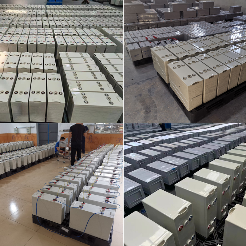 Customizable Deep Cycle Gel Battery 2V1500ah 2000ah 2500ah Emergency Backup Battery