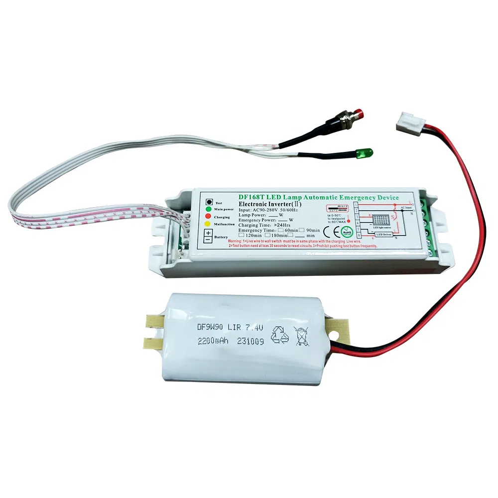 Negative 20 Degree Cold Storage Low-Temperature LED Emergency Light Backup LiFePO4 Battery