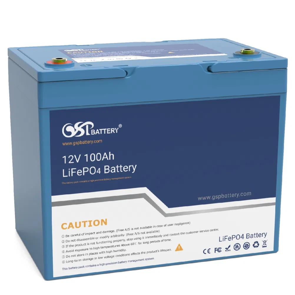High Quality Wholesale Economical High-Temperature Resistant LFP 12V100A Mini Lithium Iron Phosphate Battery for Camping