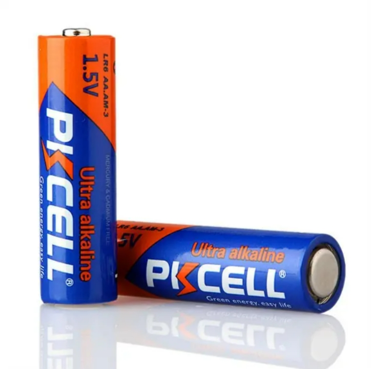 Pkcell Brand High-Performance AA Lr6 1.5V Alkaline Battery for Toys