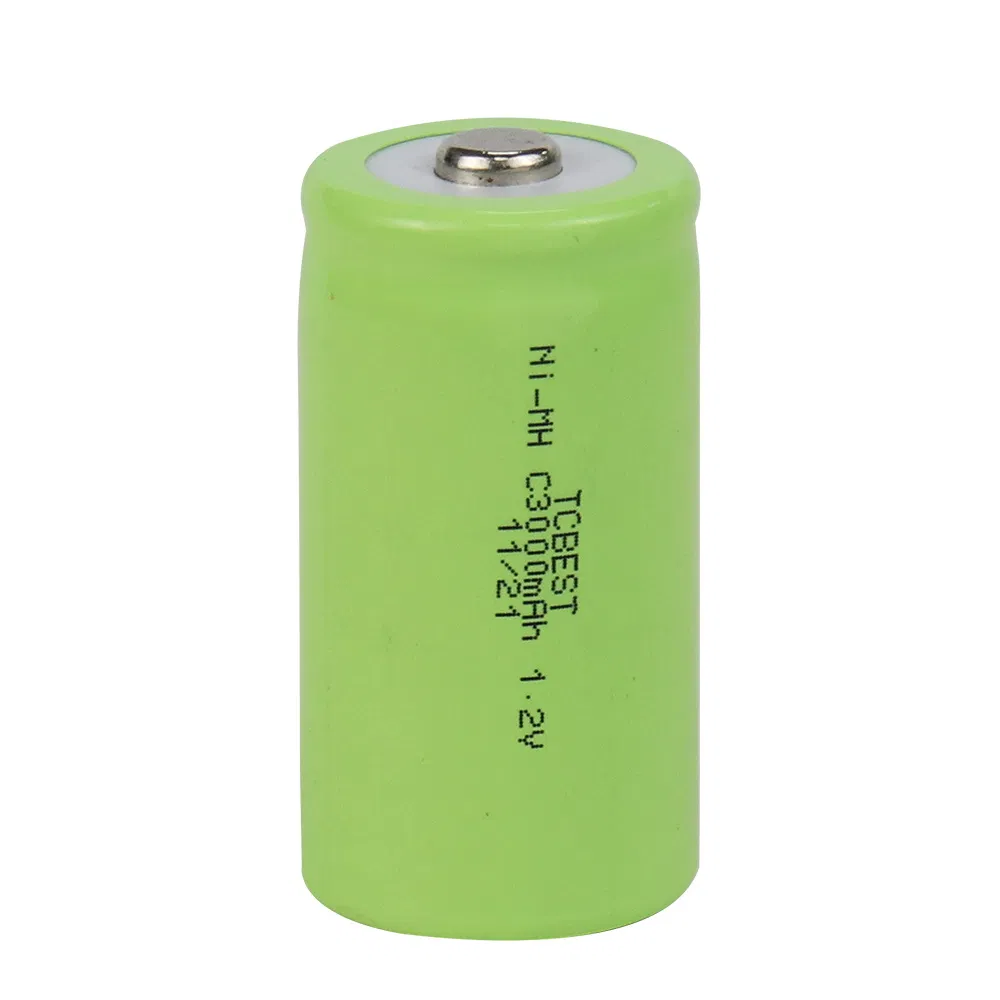 1.2V Rechargeable Batteries Nickel Metal Hydride Battery Sub C NiMH Battery Rechargeable NiMH C 3000mAh 1.2V Low Self-Discharge Battery Cell Full Capacity