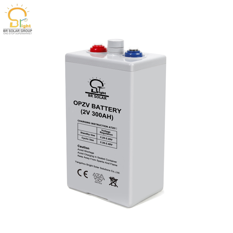 2V 300ah to 3000ah Br Solar; as Solar Deep Cycle Opzv Battery