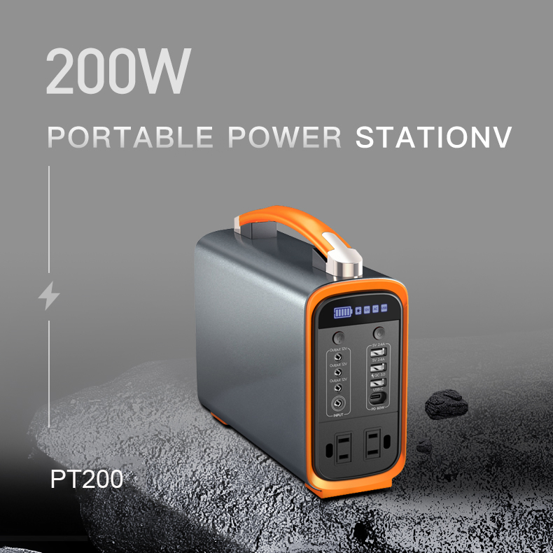 240wh Mini Power Portable Solar Charging Electric Station Outdoor Lithium Battery Solar