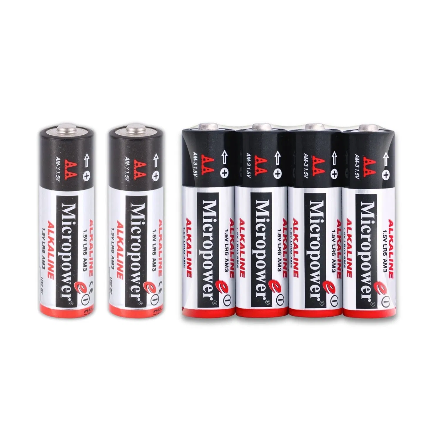 Non-Rechargeable AA Alkaline Dry Battery Cell