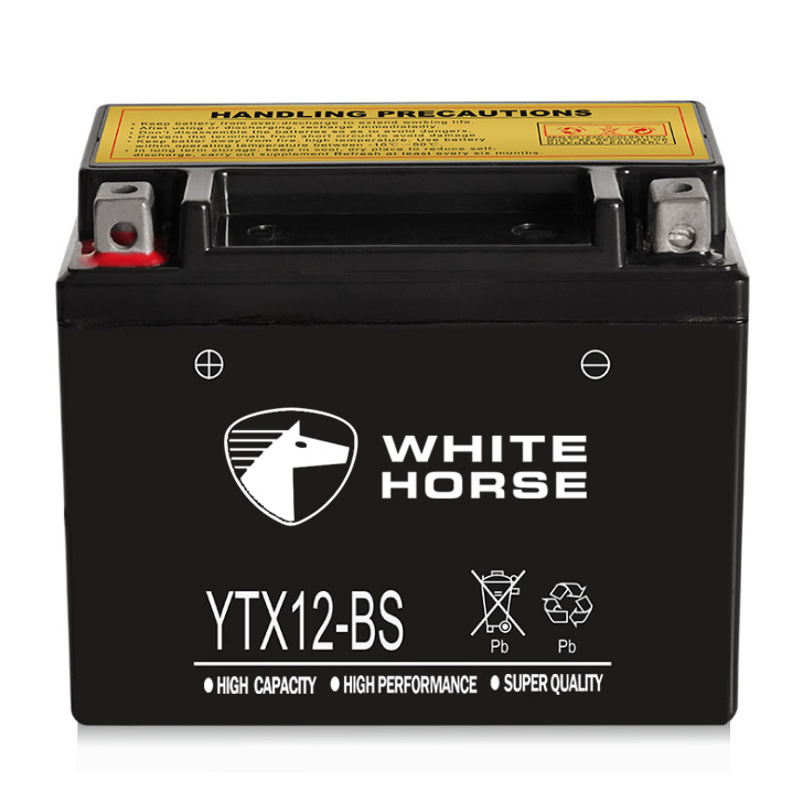 Ytx12 12V 12ah Factory Price Japan Standard Rechargeable Motorcycle Battery