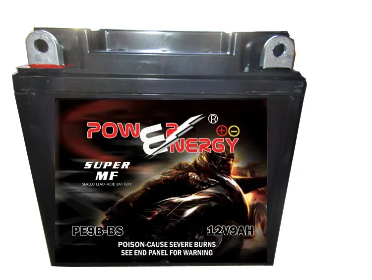 12n9l-BS 12V9ah Factory Actived Battery Sealed Battery Maintenance Free Battery Lead Acid Battery Ebike Battery Motorbike Battery Motorcycle Battery