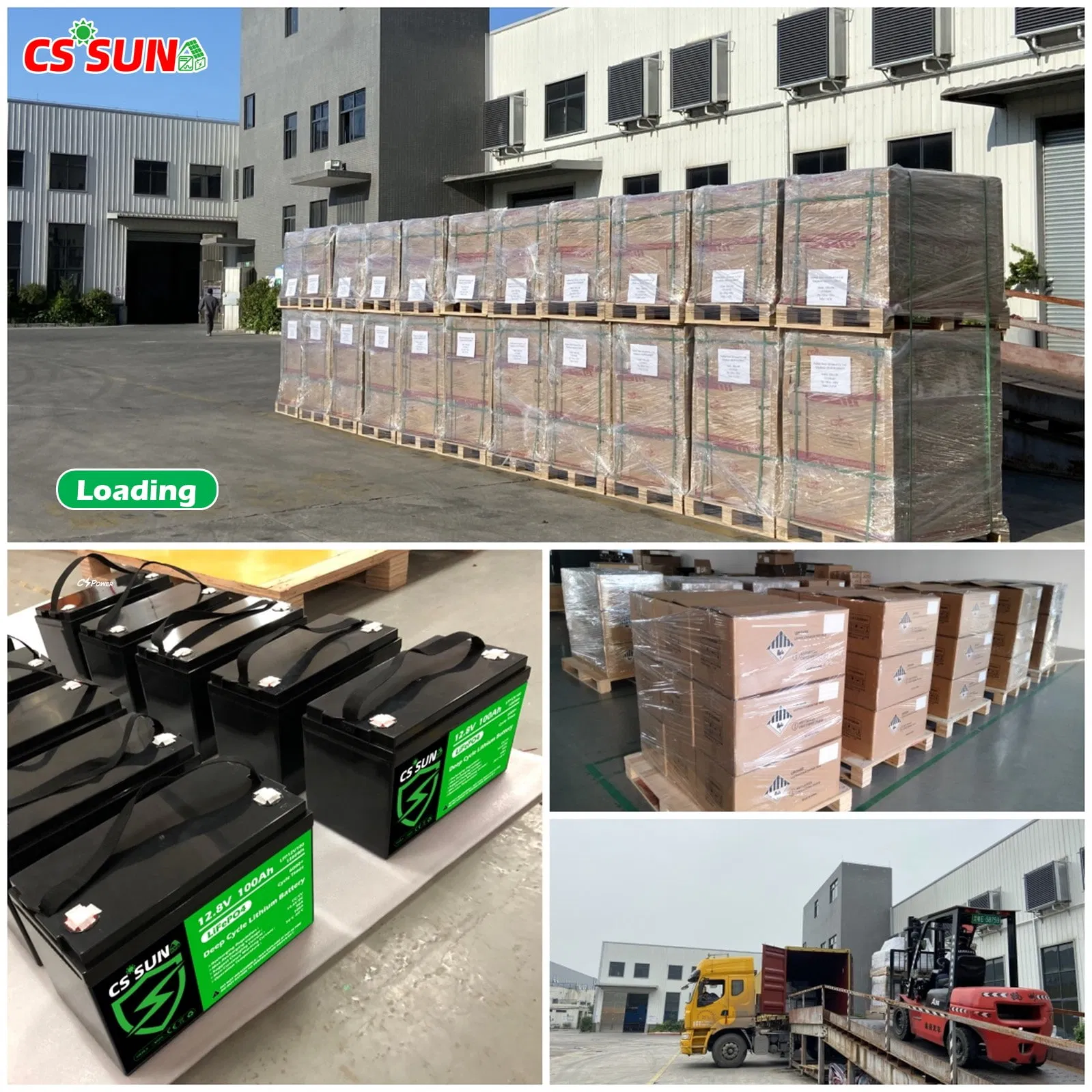 CSSUN 24V 150Ah High-temperature LiFePO4 Battery for solar, home solar system Replace VRLA new technology cal