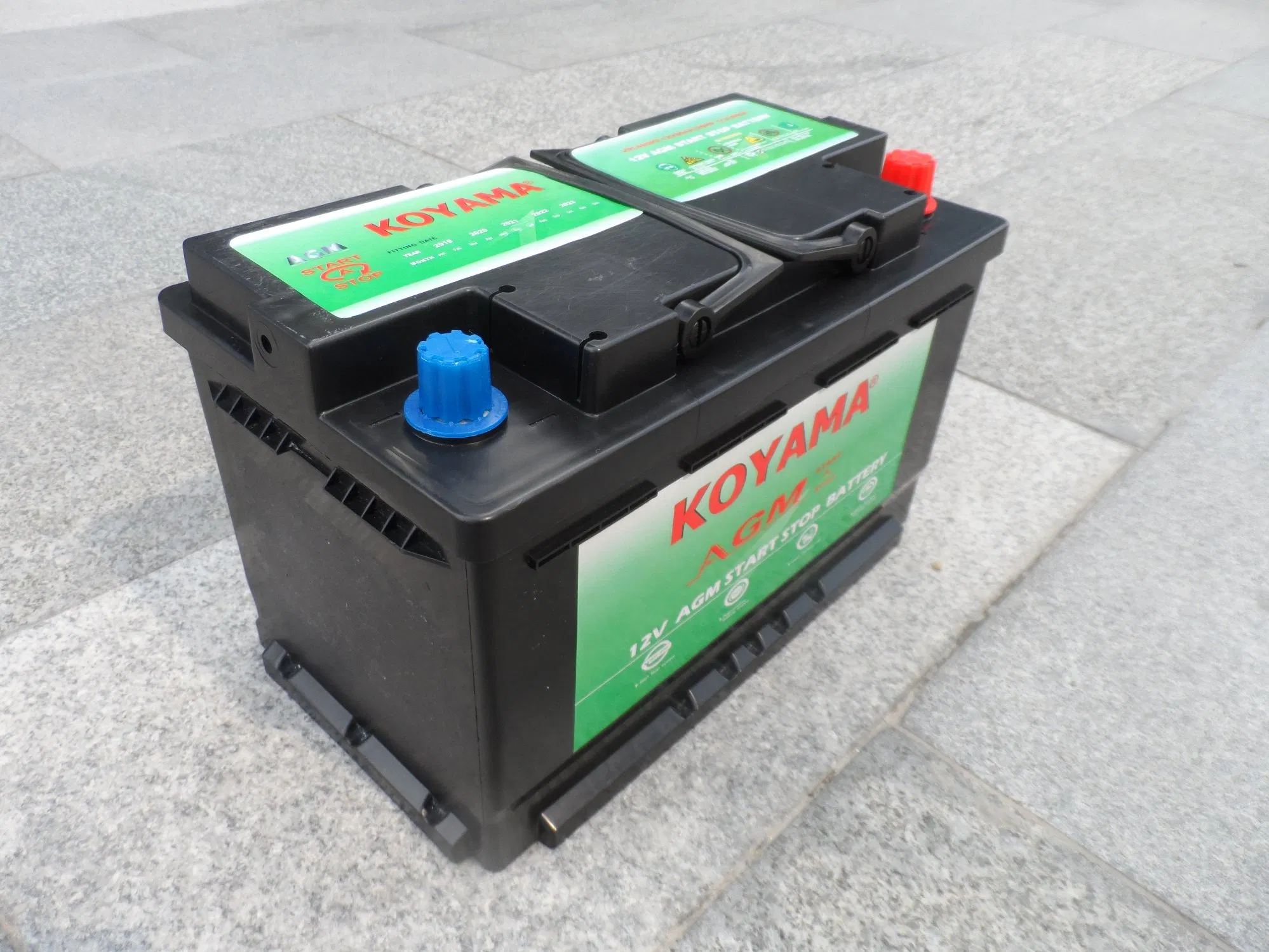 AGM Deep Cycle Battery 6-Qtf-80 (12V80Ah) Start Stop Lead Acid Car Battery