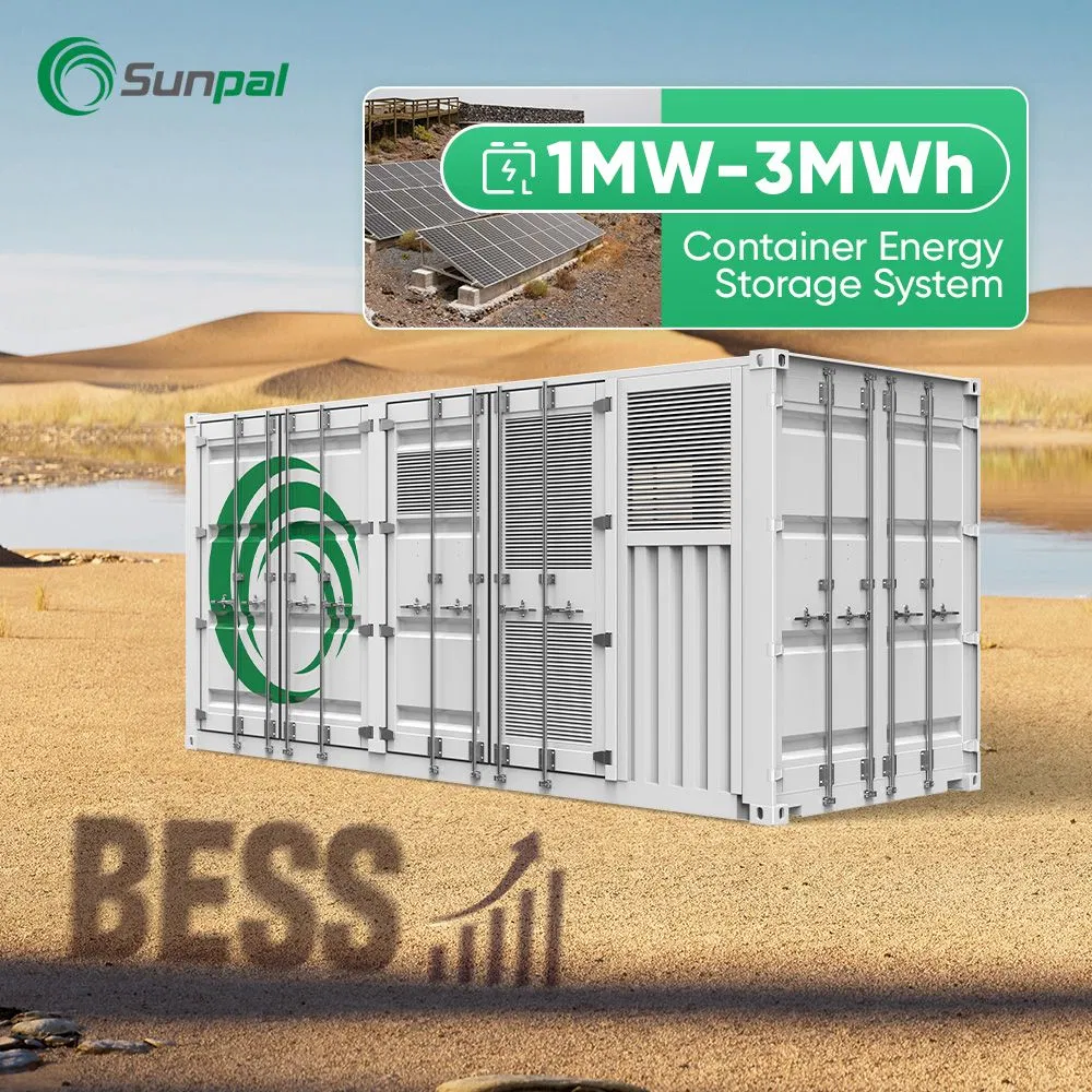 Sunpal Lithium Ion Solar Battery Bess 4000 Kw 2000Kw 2mW 1mW Lifepo4 Battery Container Storage Solar System