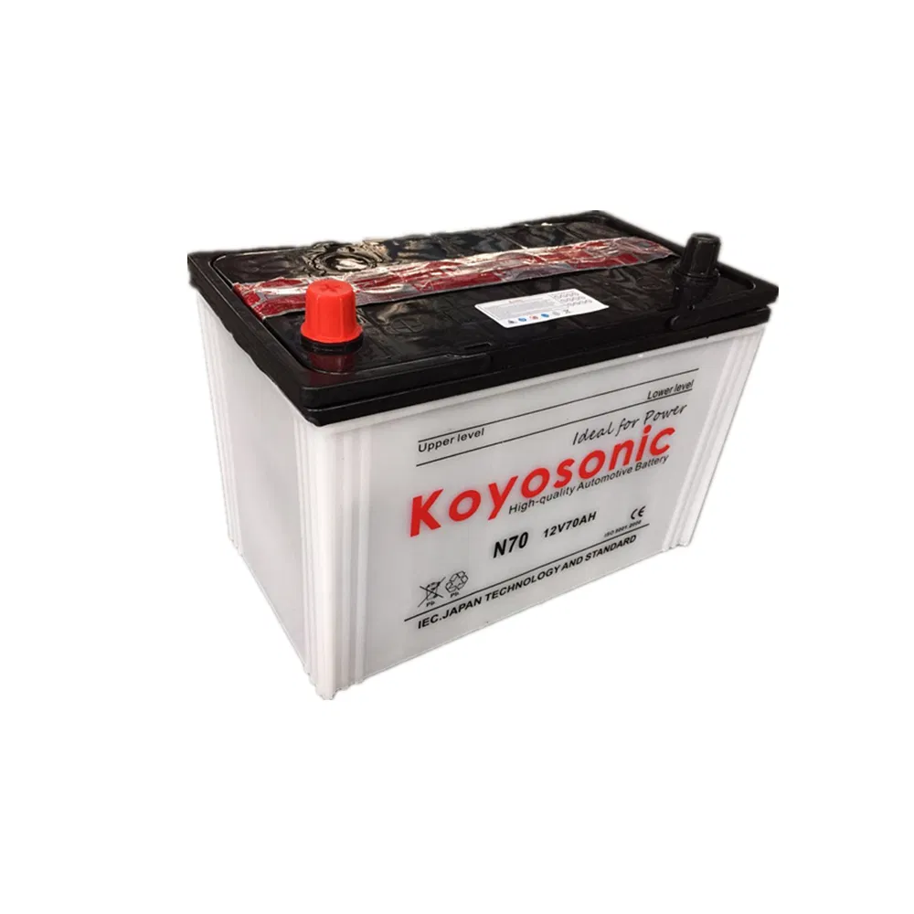 Dry Charged Rechargeable 12V 50ah Car Storage Dry Cell Car Battery