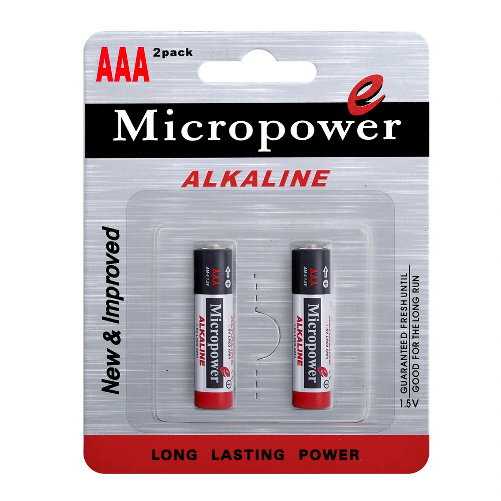 Wholesale 1.5V 140min AAA Am4 Lr03 Super Alkaline Battery for Electric Cars