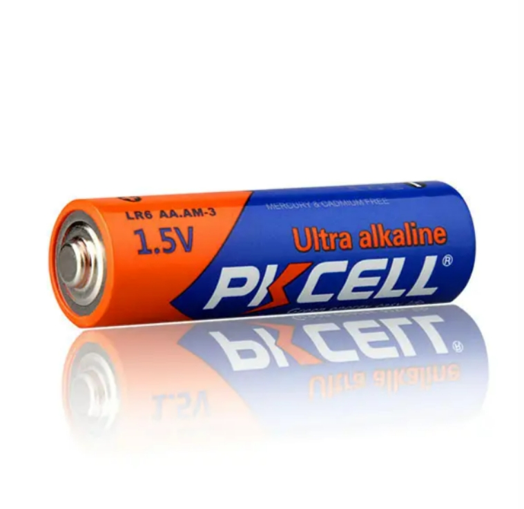Pkcell Brand High-Performance AA Lr6 1.5V Alkaline Battery for Toys