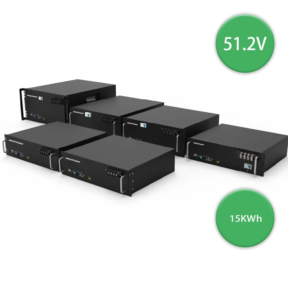 Amaxpower 51.2V 200ah High Temperature Solar Lithium Battery LiFePO4 Battery Backup Battery for Emergency System/ UPS/ Lighting Rack Solar Power Storage