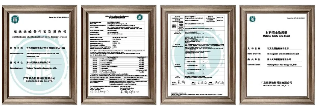 Certifications