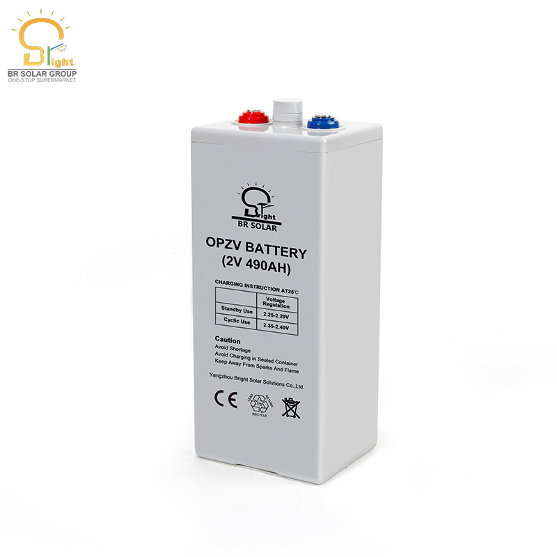 2V 300ah to 3000ah Br Solar; as Solar Deep Cycle Opzv Battery