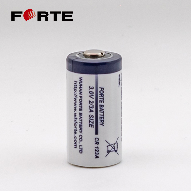 3.0V Non-Rechargeable Primary Lithium Battery Disposable Cylindrical Battery Cr123A for Security