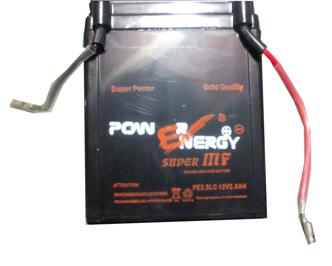 PE2.5-BS 12V2.5ah VRLA Maintenance Free Sealed Lead Acid Motorcycle Battery Widely Applied to ATV, Jet Ski, Motorcycle, Snowmobile, Lawn &amp; Garden Battery