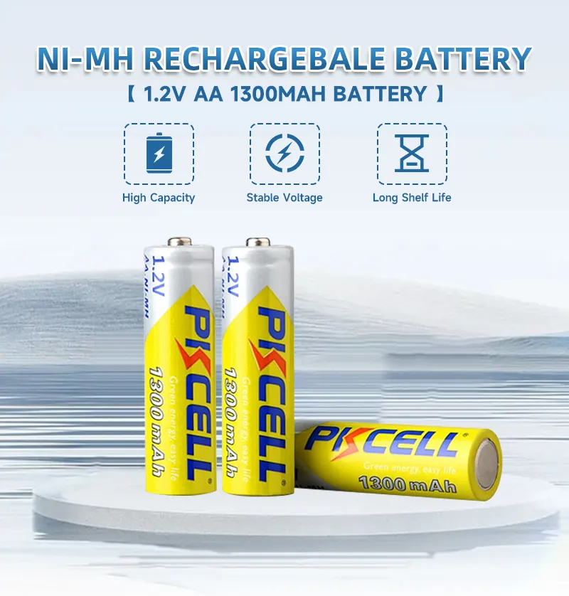 1.2V NiMH Battery AA 1300mAh