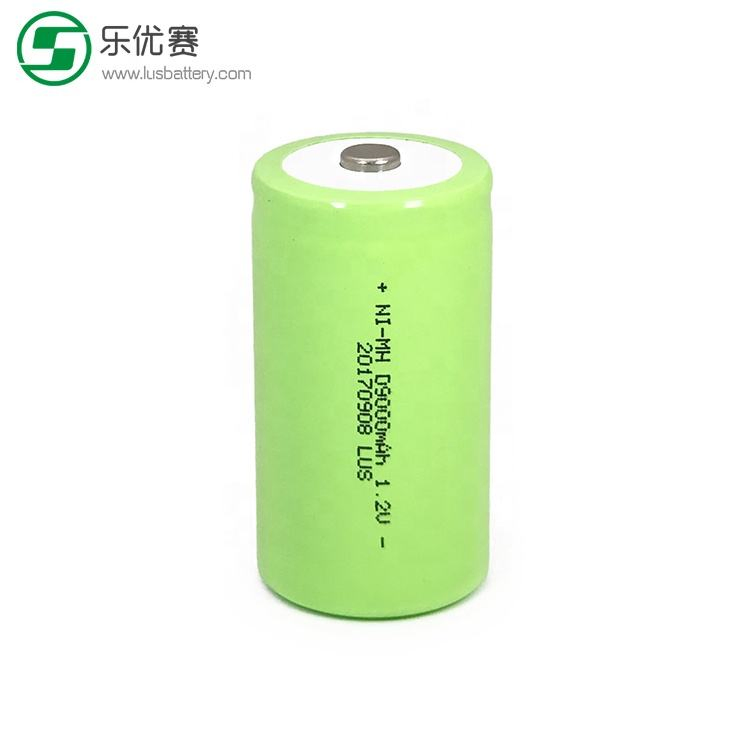 D-Size 1.2 V 9000 mAh NiMH Rechargeable Battery 1.2V 9ah Nickel Metal Hydride (NiMH) Batteries