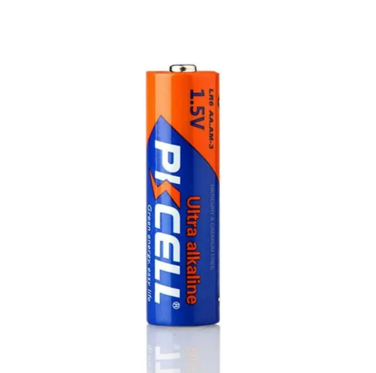 Pkcell Brand High-Performance AA Lr6 1.5V Alkaline Battery for Toys