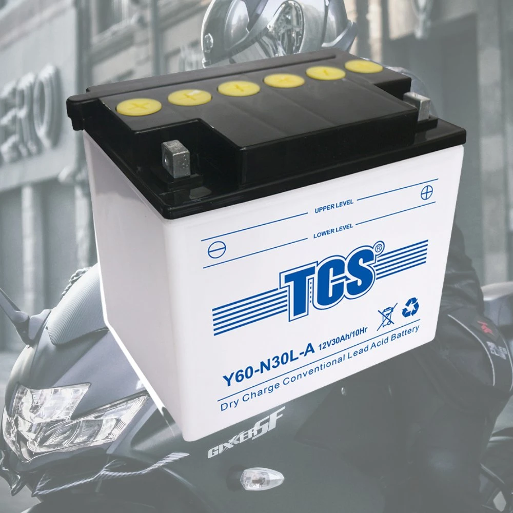 Y60-N30L-A Slim Motorcycle Battery For Engine Starting