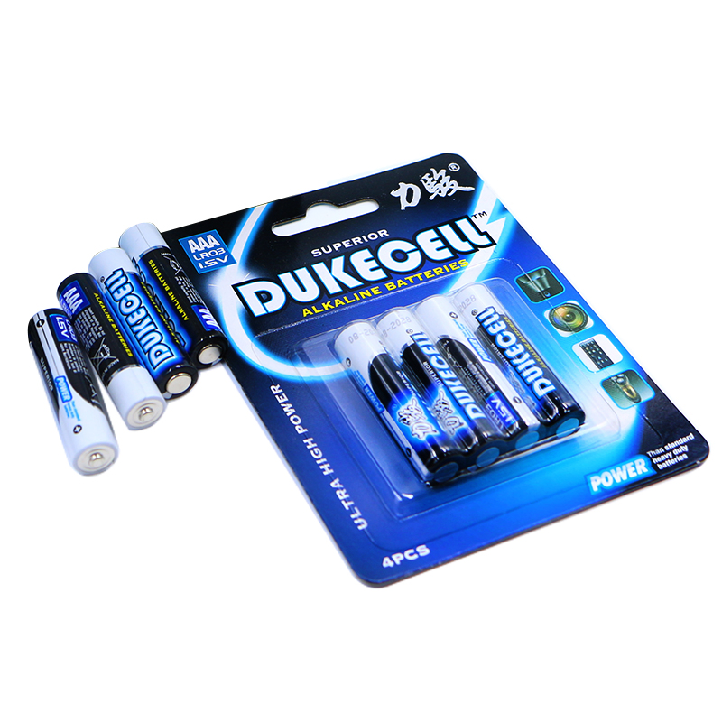 1.5V AA Battery OEM Ultra Alkaline Battery Dry Cell Lr03 Am4 AAA Size Super Alkaline Batteries for Wireless Mouse Battery