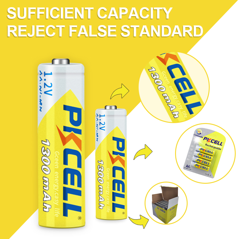 1.2V AA Ni-MH/NiMH Nickel Metal Hydride Battery Pack 1300mAh Rechargeable Battery Pack for Infusion Pump