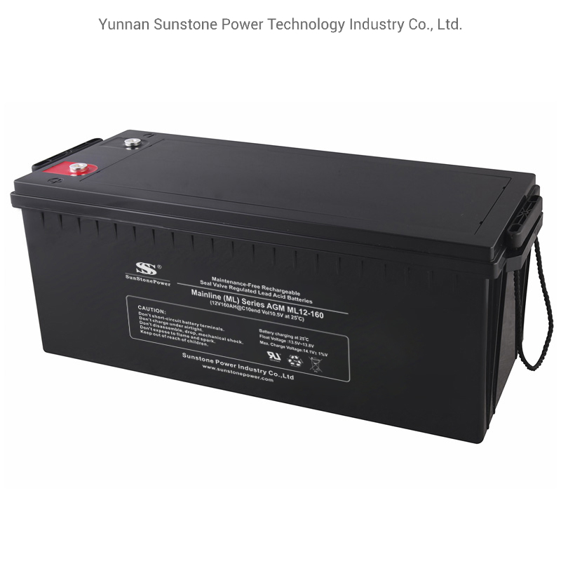 Deep Cycle 12V 150ah AGM Type Solar Energy Battery