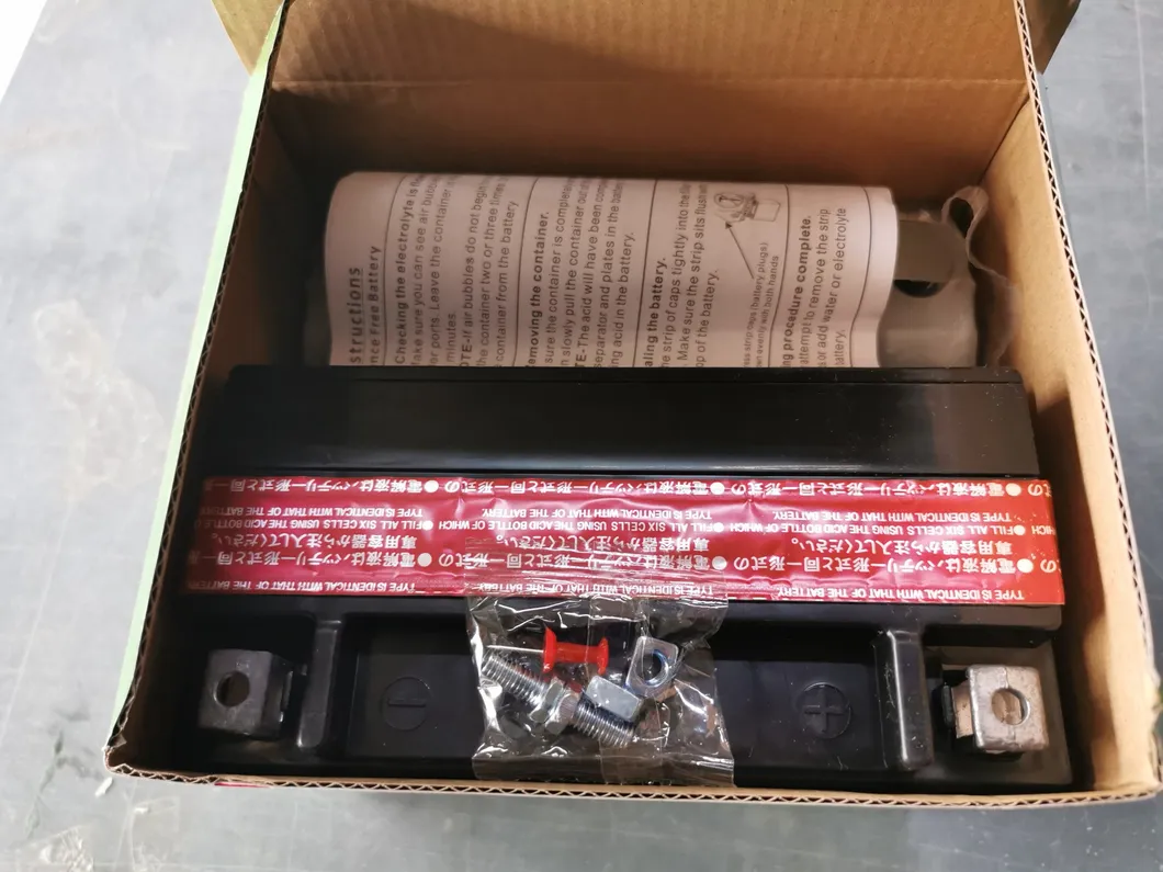 Motorcycle Battery View 5