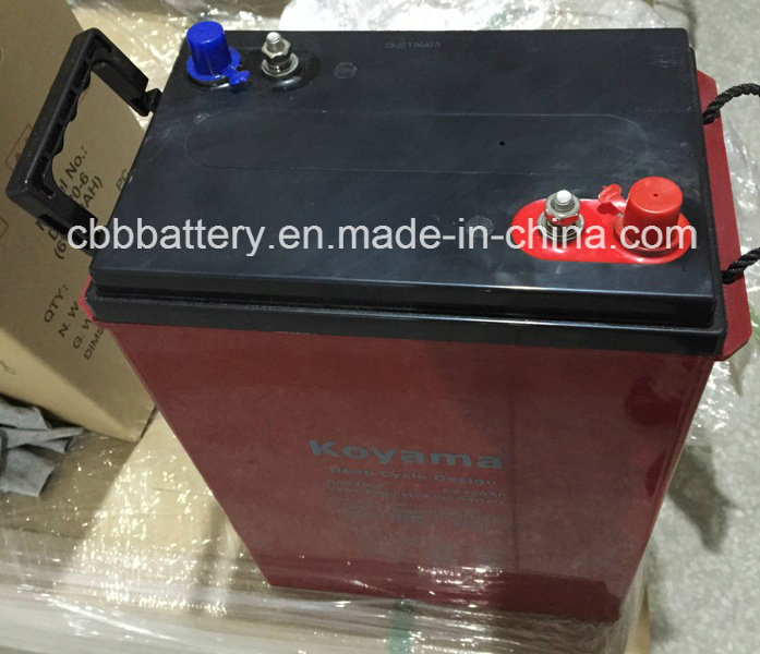 Factory Price Electric Boat Deep Cycle Battery 6V 420ah