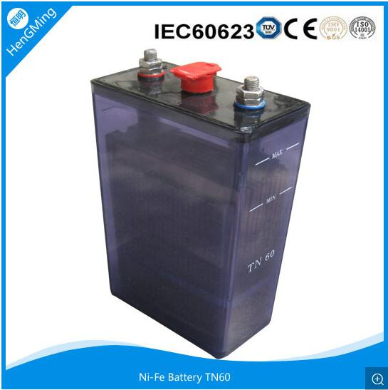 35 Years Life Nickel Iron Ni-Fe 12V 60ah 200ah 250ah Deep Cycle Nickel Iron Ni-Fe Battery Solar Battery for Solar Panels
