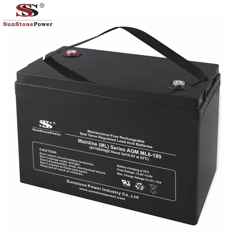 China Manufacturer High Quality 6V 100ah Deep Cycle Gel Mf Battery