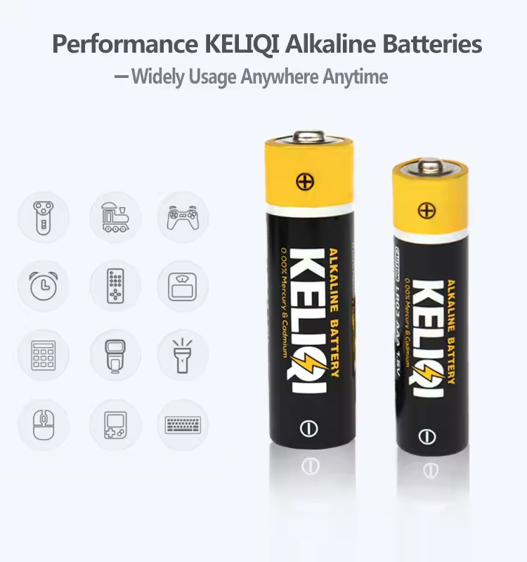 Long-Lasting Ztxl Manganese-Zinc Alkaline Battery for Electronics Devices
